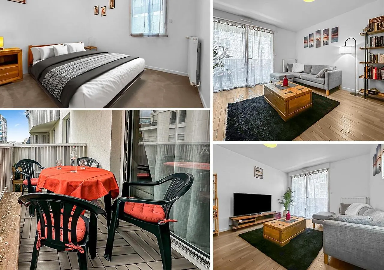 L'Escapade De Massy - Balcon, Place De Parking, Gares Rer B&C Et Tgv A 400M Apartment Massy (Essonne)